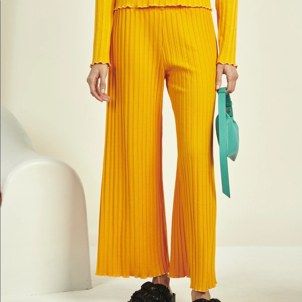 Simon Miller - Rib Alder Pant, XS, Sunset Orange